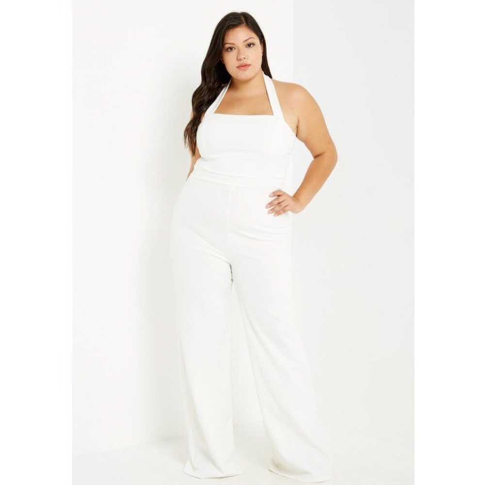 Halter Palazzo Jumpsuit